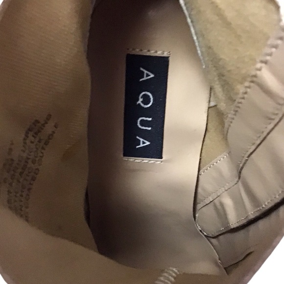 AQUA Women’s Valry Snip Toe Rhinestone Stretch High Heel Booties - Picture 14 of 16